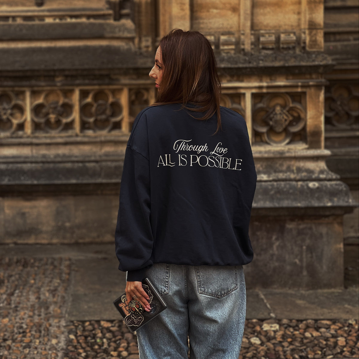 Star Born Crescent City Vintage Wash Boxy Sweatshirt