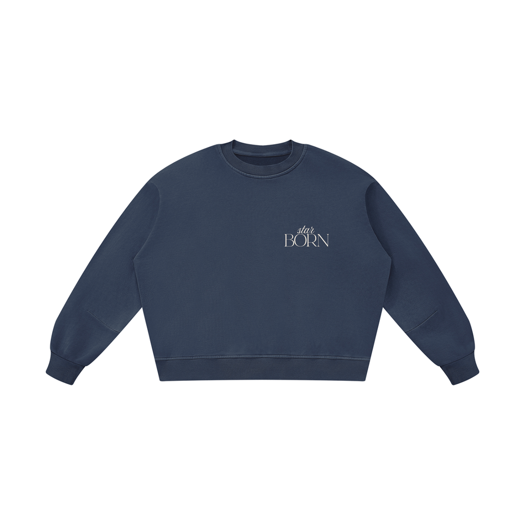 Star Born Crescent City Vintage Wash Boxy Sweatshirt
