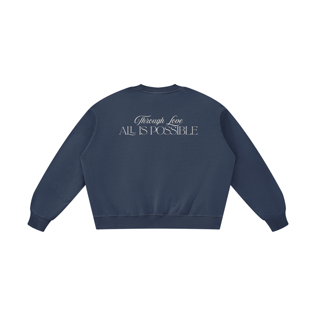 Star Born Crescent City Vintage Wash Boxy Sweatshirt