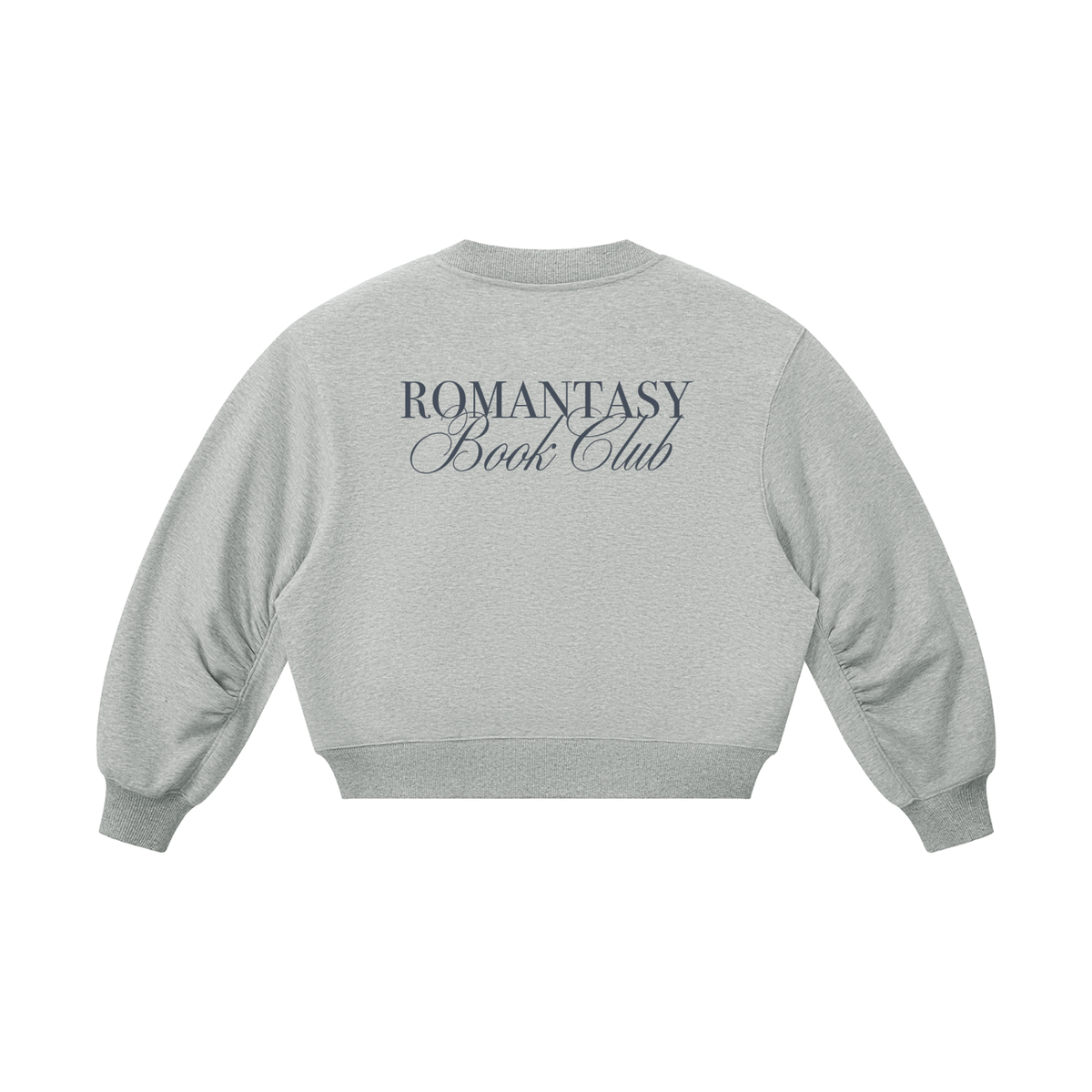 Romantasy Book Club Crop V-Neck Sweatshirt