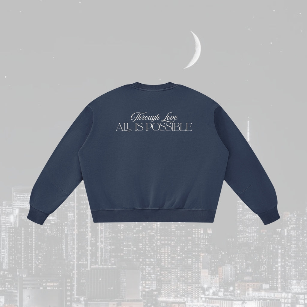 Star Born Crescent City Vintage Wash Boxy Sweatshirt