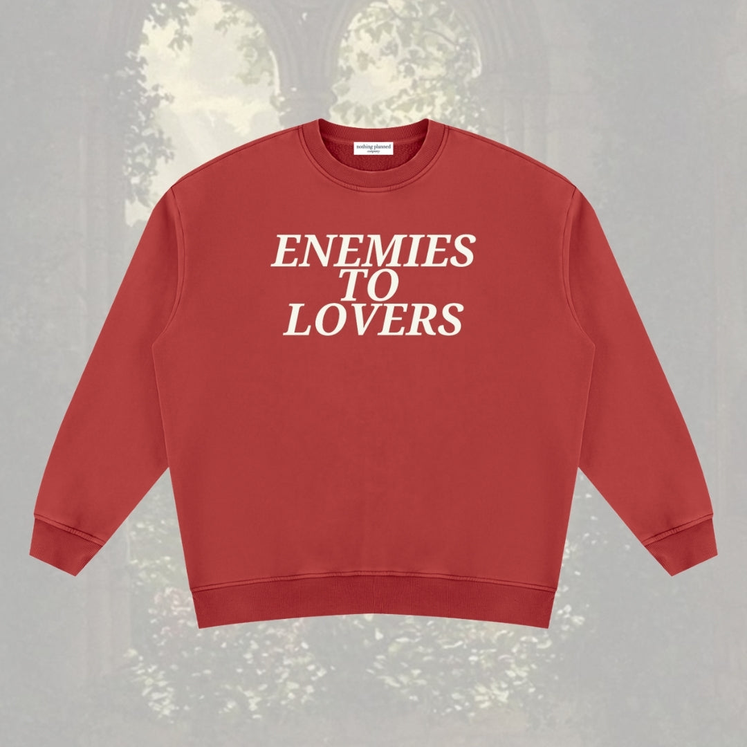 Enemies to Lovers Vintage Wash Fleece Sweatshirt