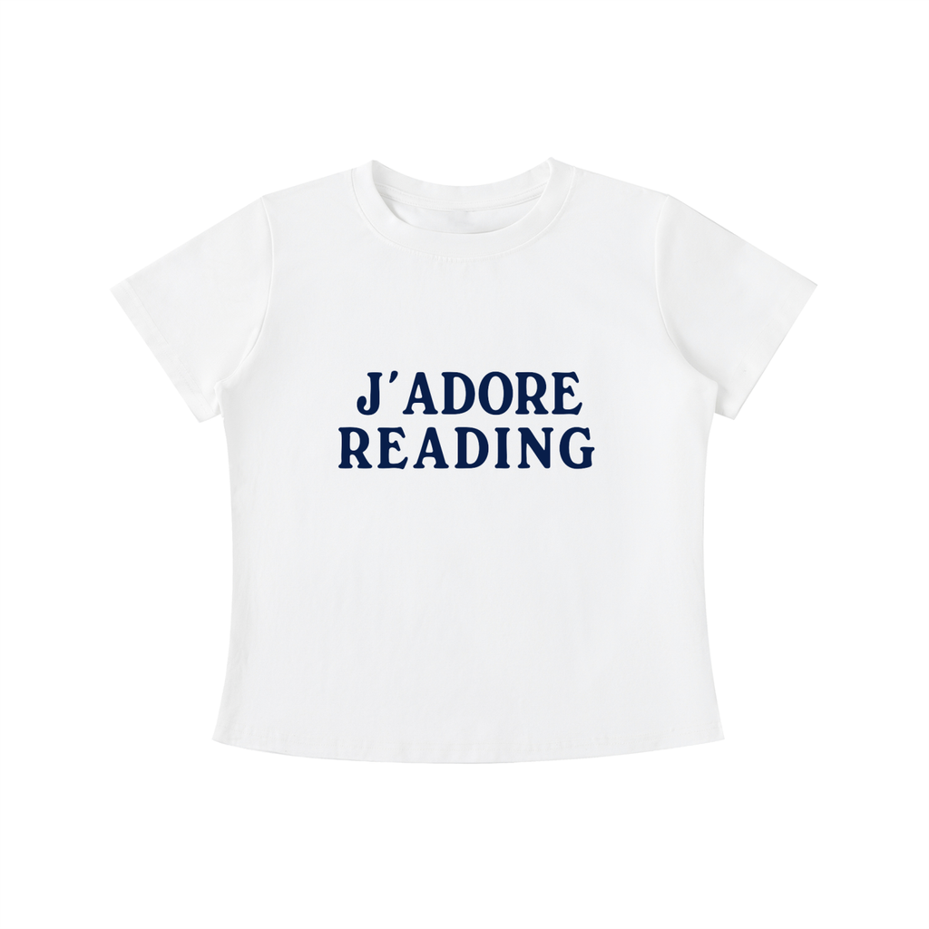 J'adore Reading Baby Tee